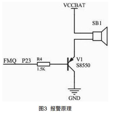 圖3 加濕器報(bào)警原理圖 圖3 加濕器報(bào)警原理圖