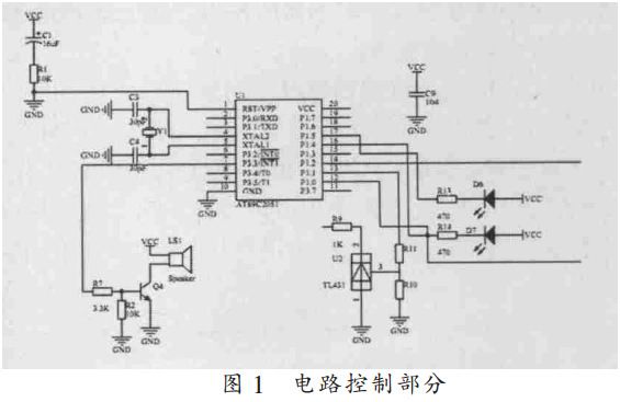 圖 1 充電器電路控制部分 圖 1 充電器電路控制部分